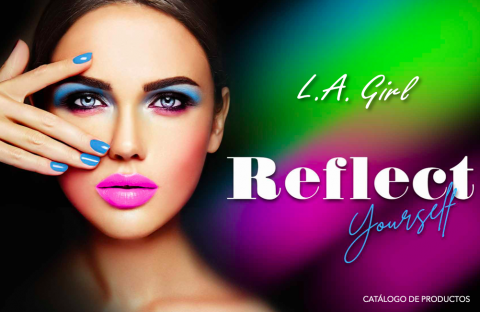  Cover de catalogo de productos L.A. GIRL 2022
