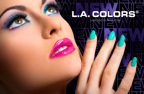  Cover de catalogo de productos L.A. COLORS 2022